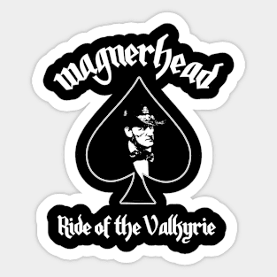 Wagnerhead Sticker